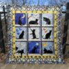 Looking Out Kitties Quilt Blanket Ytp0  Quilt
